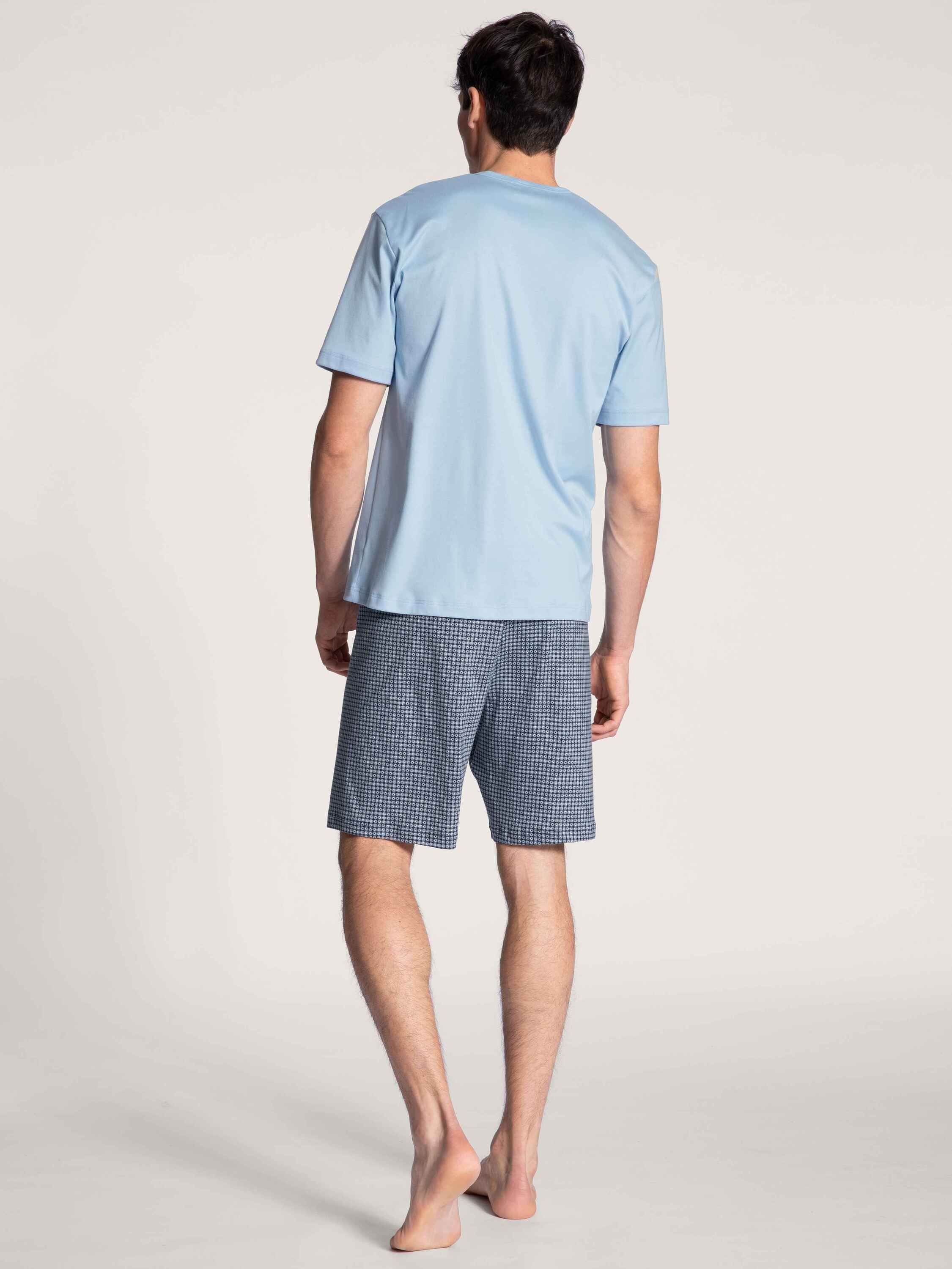 placid Shorty tlg) Kurz-Pyjama blue CALIDA (2