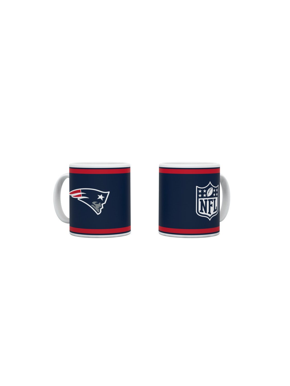 New England Patriots Becher New England Patriots Mug KICKOFF 2022 matt, Keramik