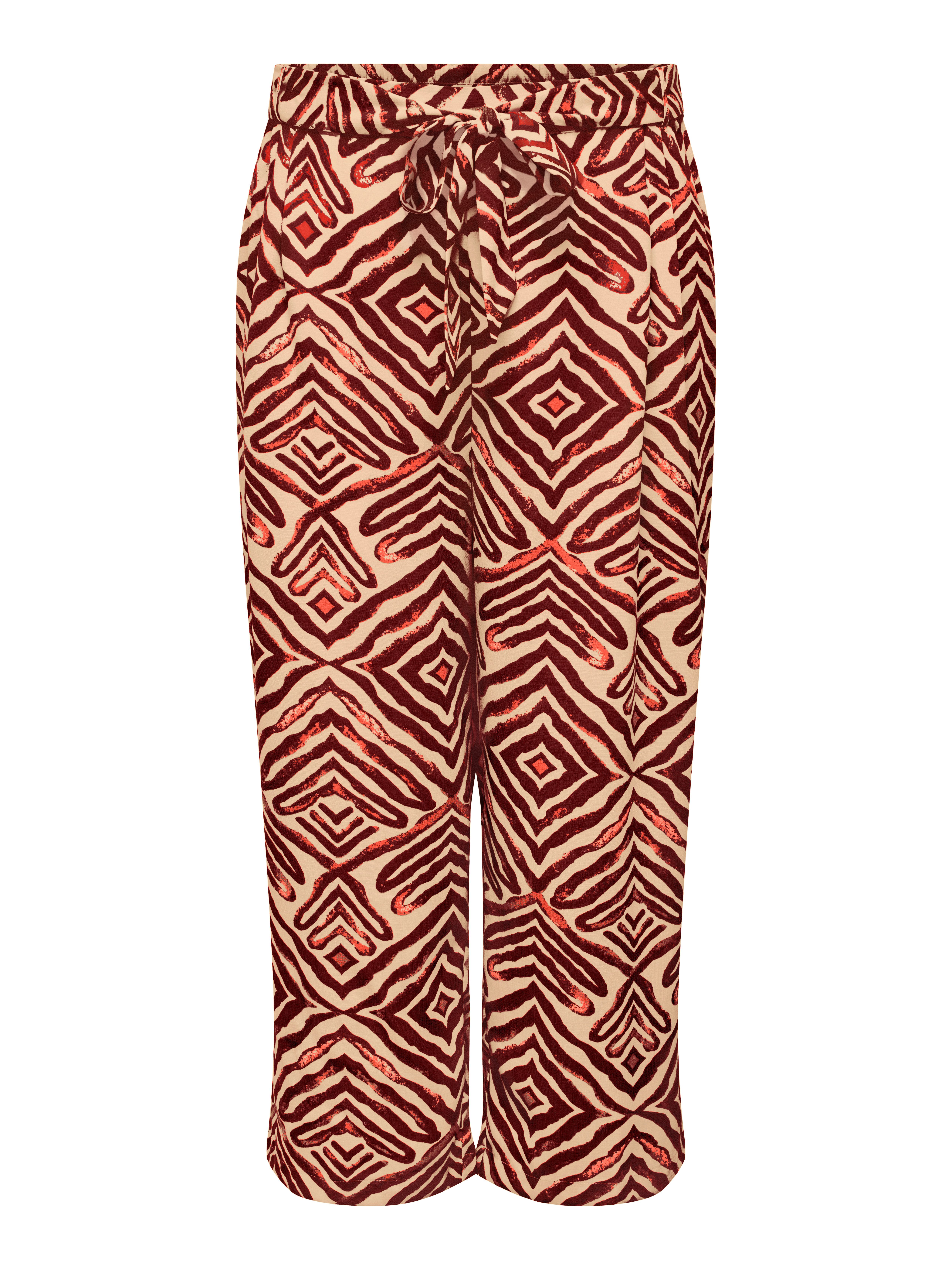 ONLY CARMAKOMA Culotte CARSHILLA CULOTTE PANT AOP BS Sommerhose – Bild 4 von 5