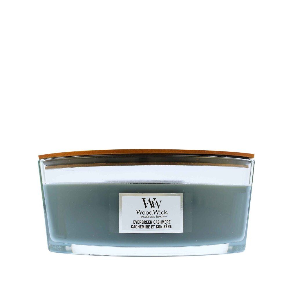 Woodwick Duftkerze Evergreen Cashmere Duftkerze mit Docht 453,6 g