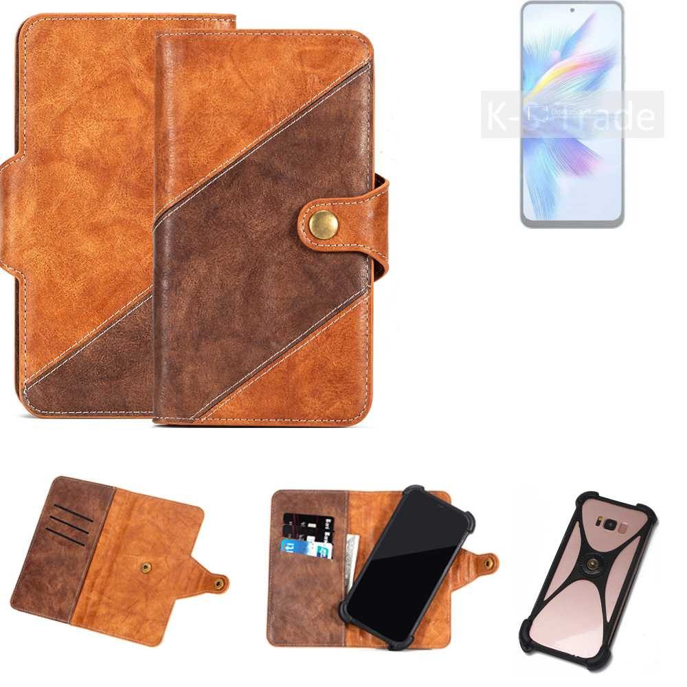 K-S-Trade Handyhülle für Blackview Shark 9 5G, Handyhülle Schutzhülle Bookstyle Case Wallet-Case Cover