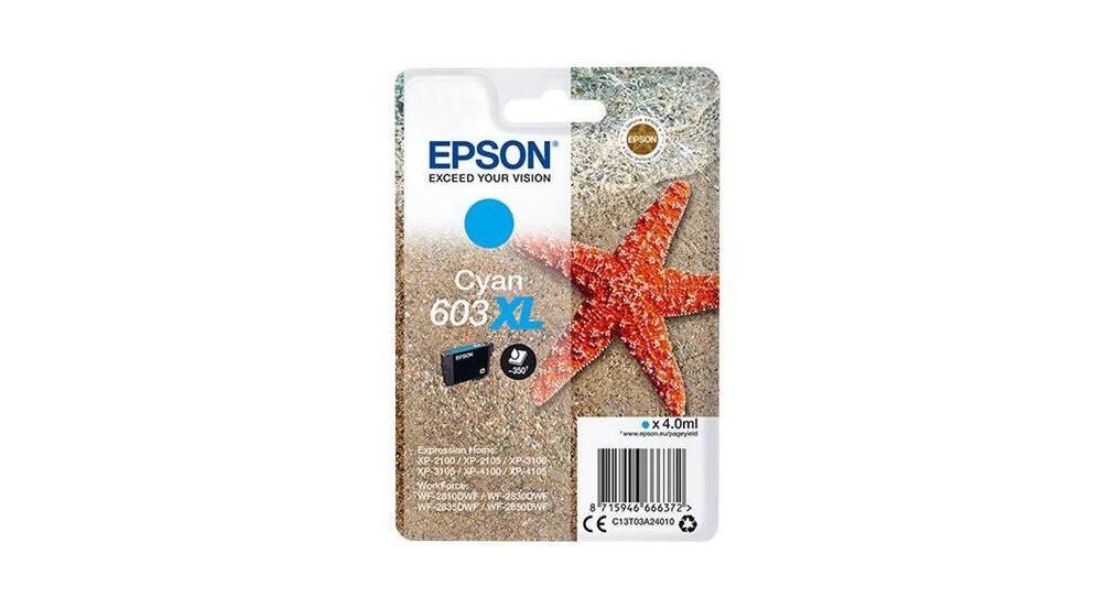 Thumbnail - Epson Epson 603XL Seestern Druckerpatrone cyan Tintenpatrone