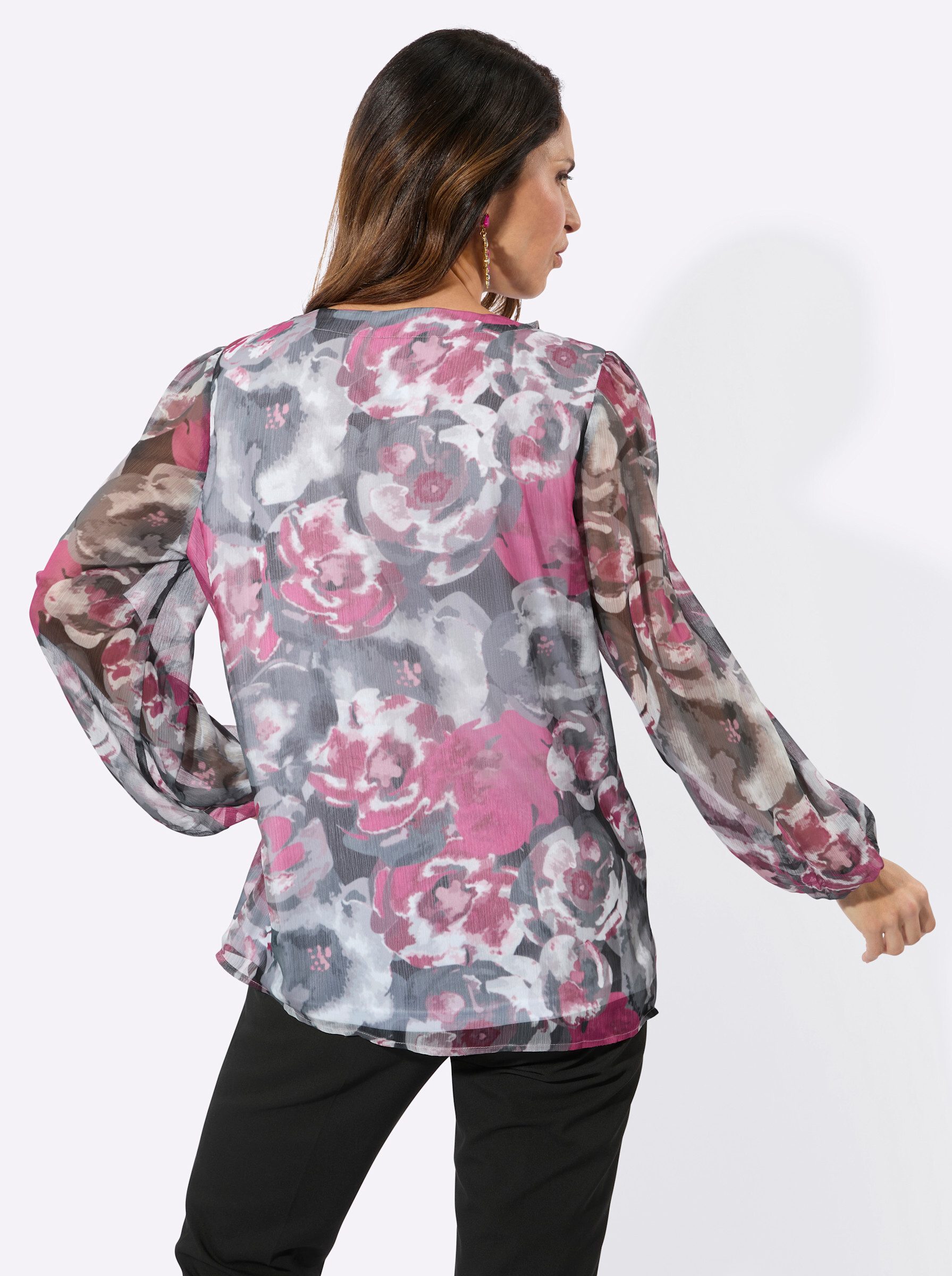 Witt Klassische Bluse Tunika Langarm