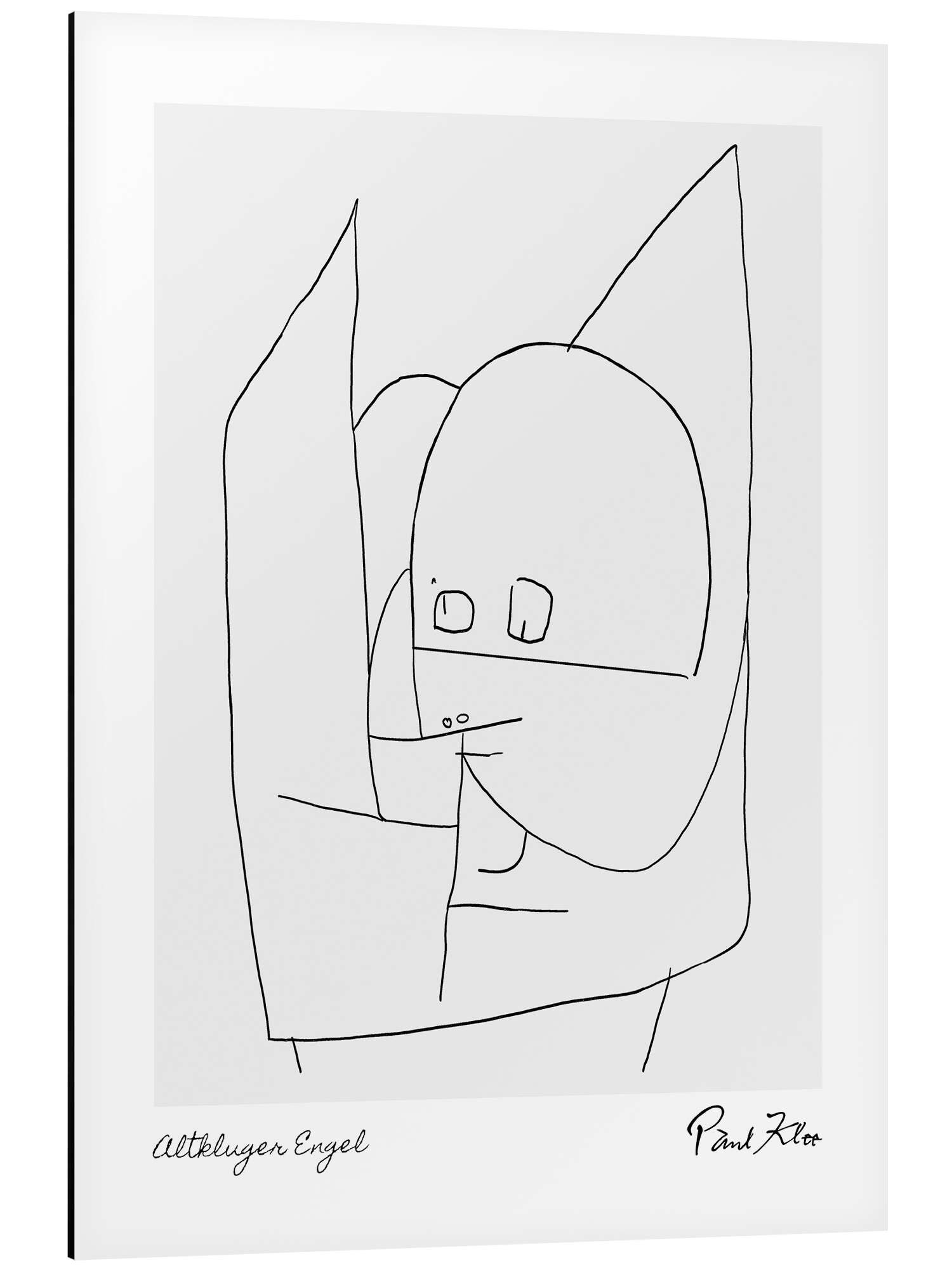 Alu-Dibond-Druck Paul Klee