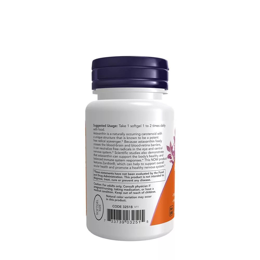 now foods Now Foods Astaxanthin 4 mg – 60 veg. Softgelkapseln Kapseln