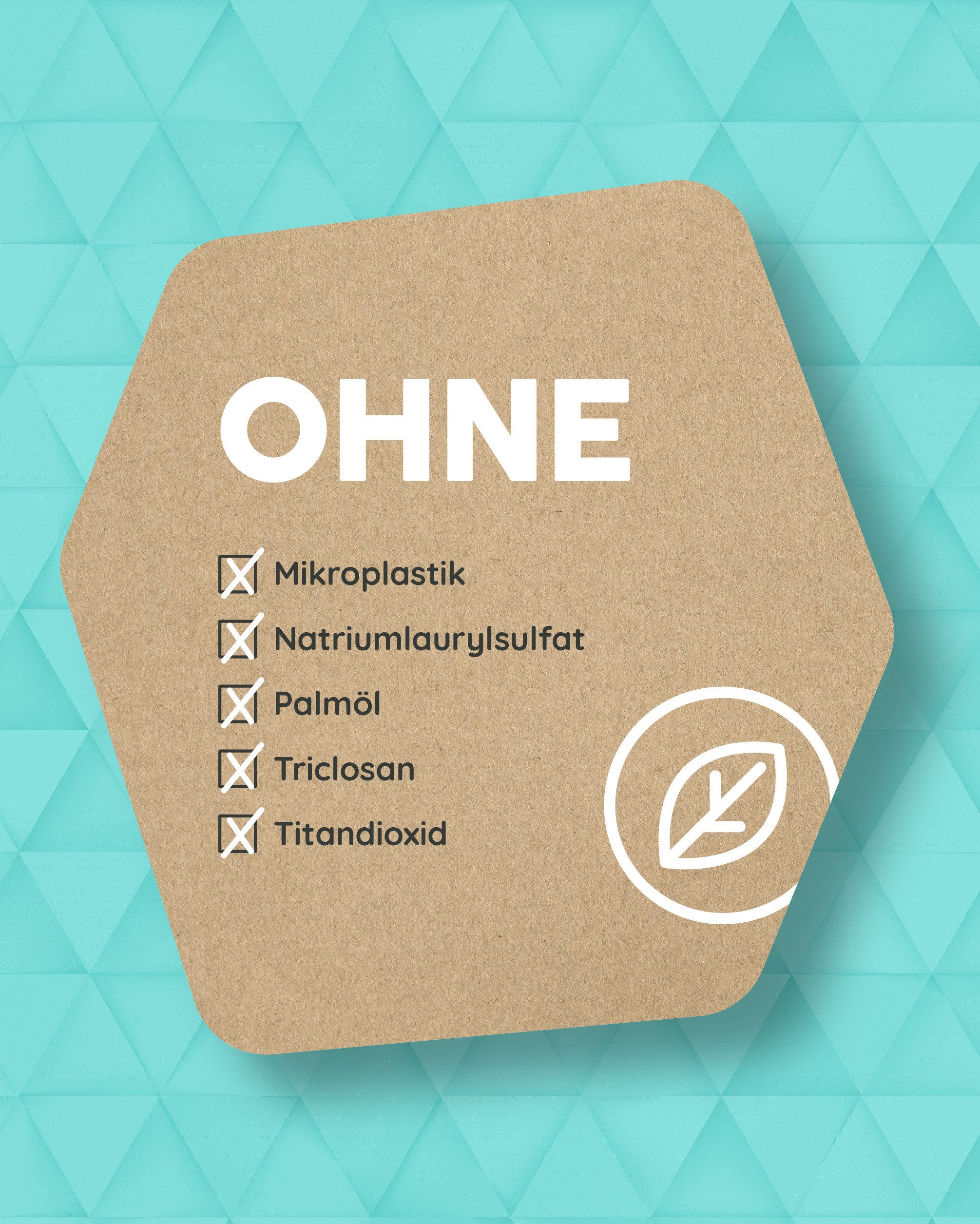 happybrush Zahnpasta SuperBlack - mit Aktivkohle zur Zahnaufhellung - 4er Pack, (Spar-Set) Ohne Mikroplastik, vegan, nachhaltig