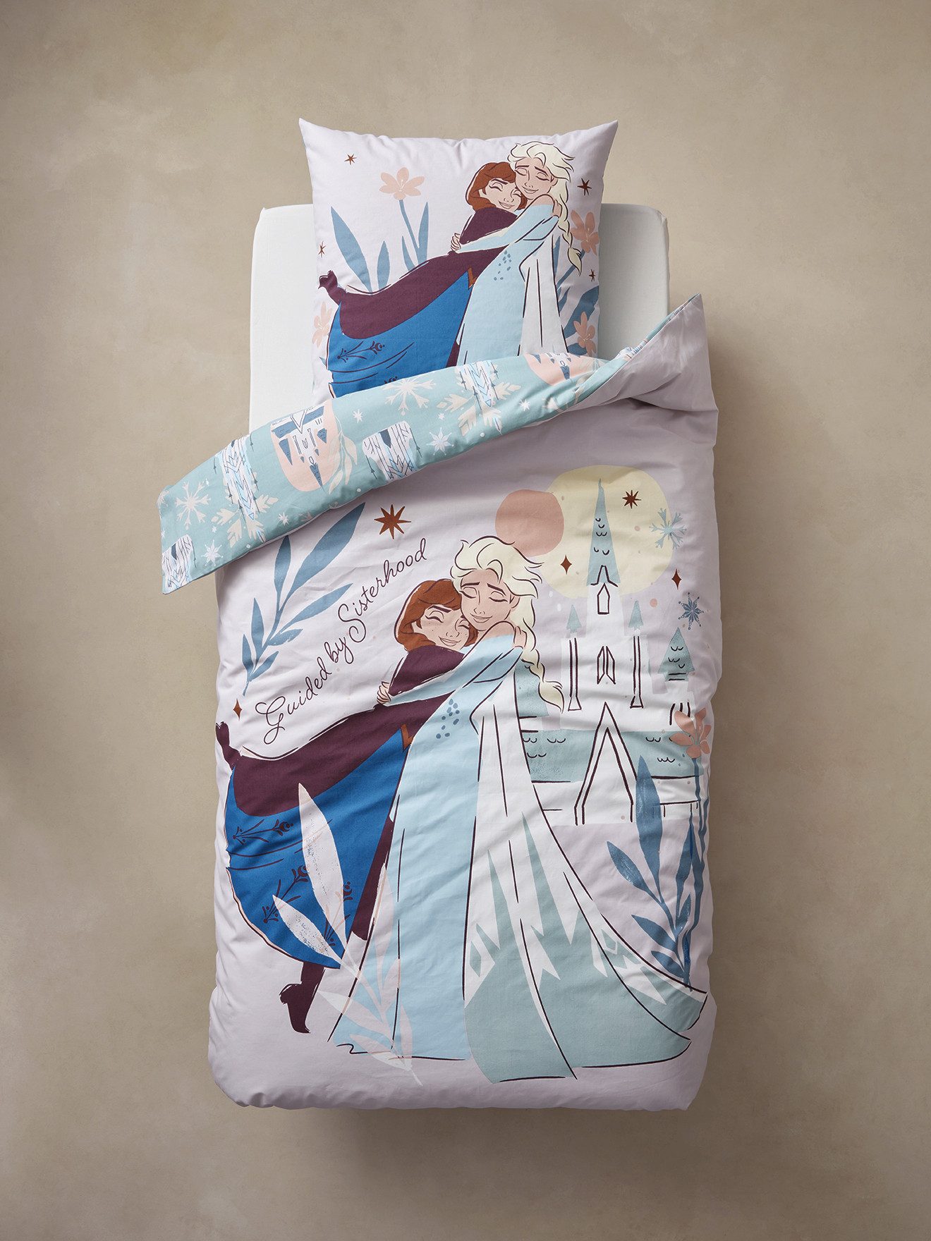 vertbaudet Bettbezug Kinder Bettwäsche-Set Disney DIE EISKÖNIGIN