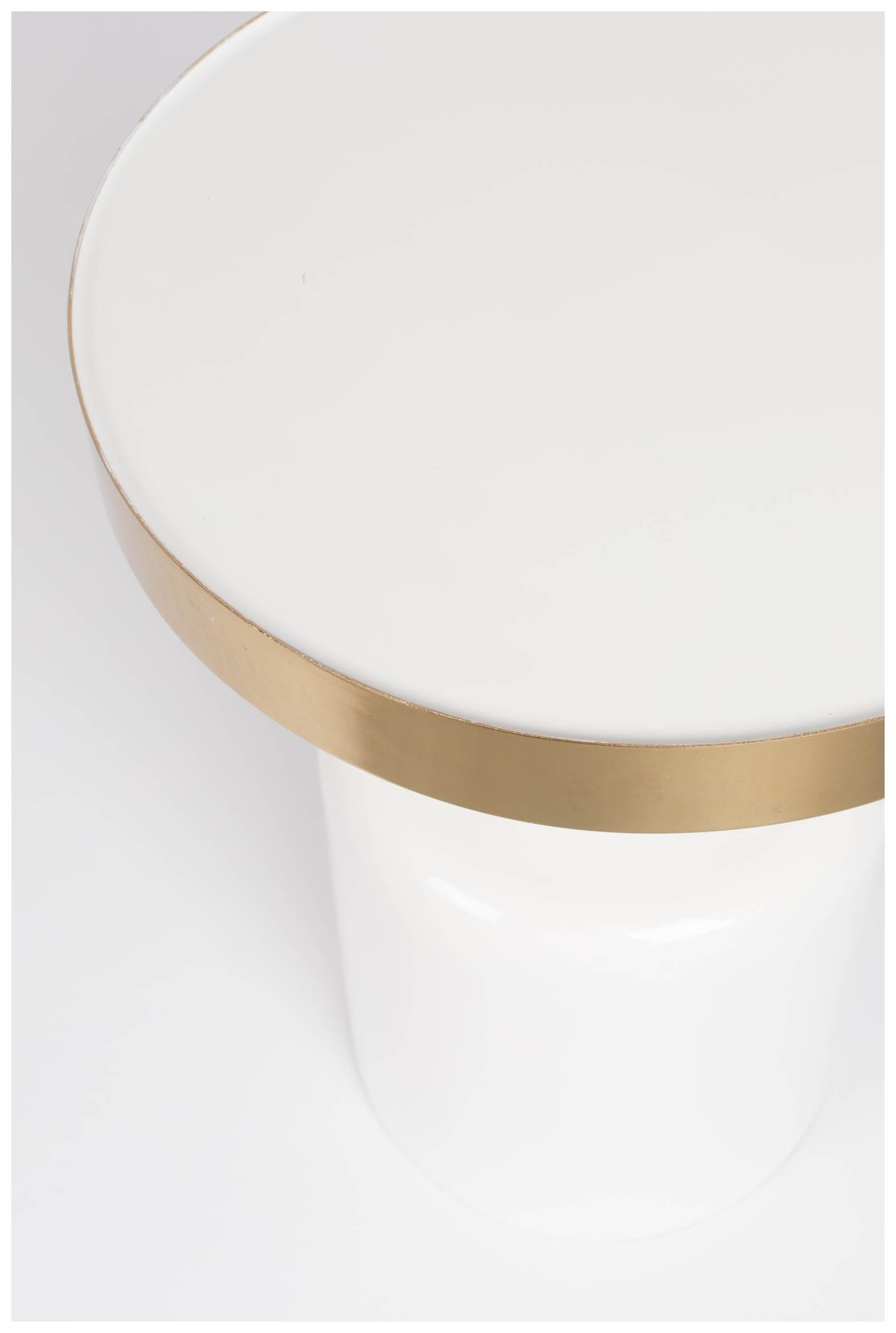 Zuiver Beistelltisch Beistelltisch GLAM Weiß von ZUIVER Ø 36 cm