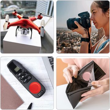Lubgitsr Silikon 4X Klebehalterung Apple AirTag, für Kamera Fahrrad Drohne GPS-Tracker