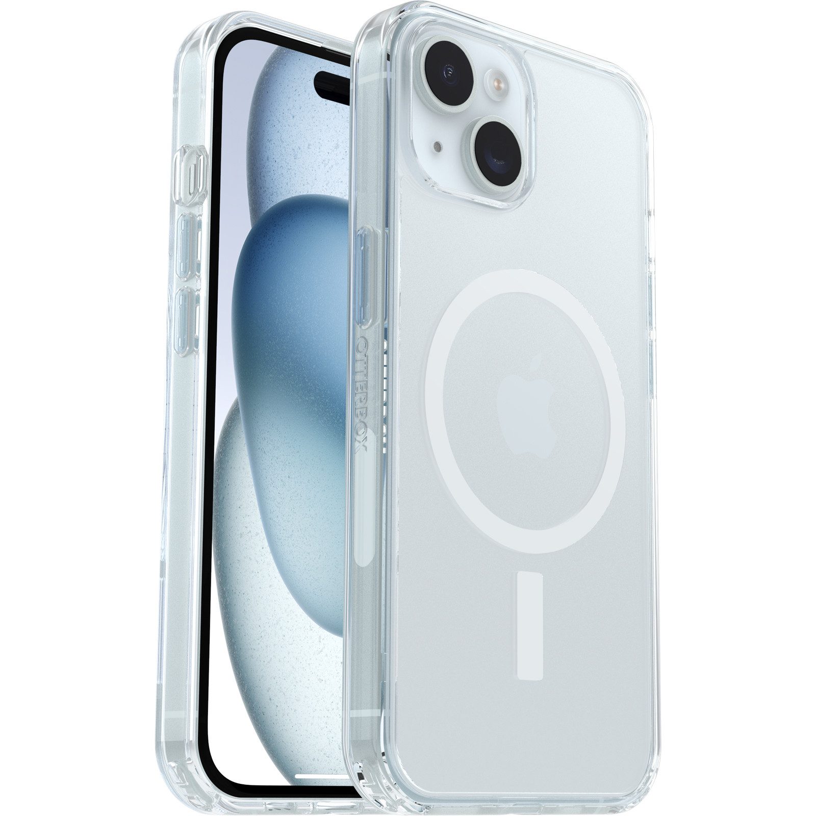 Otterbox Handyhülle Symmetry Clear MagSafe, Backcover, Schutzhülle, Handyschutzhülle, Case, Schutzcase, stoßfest