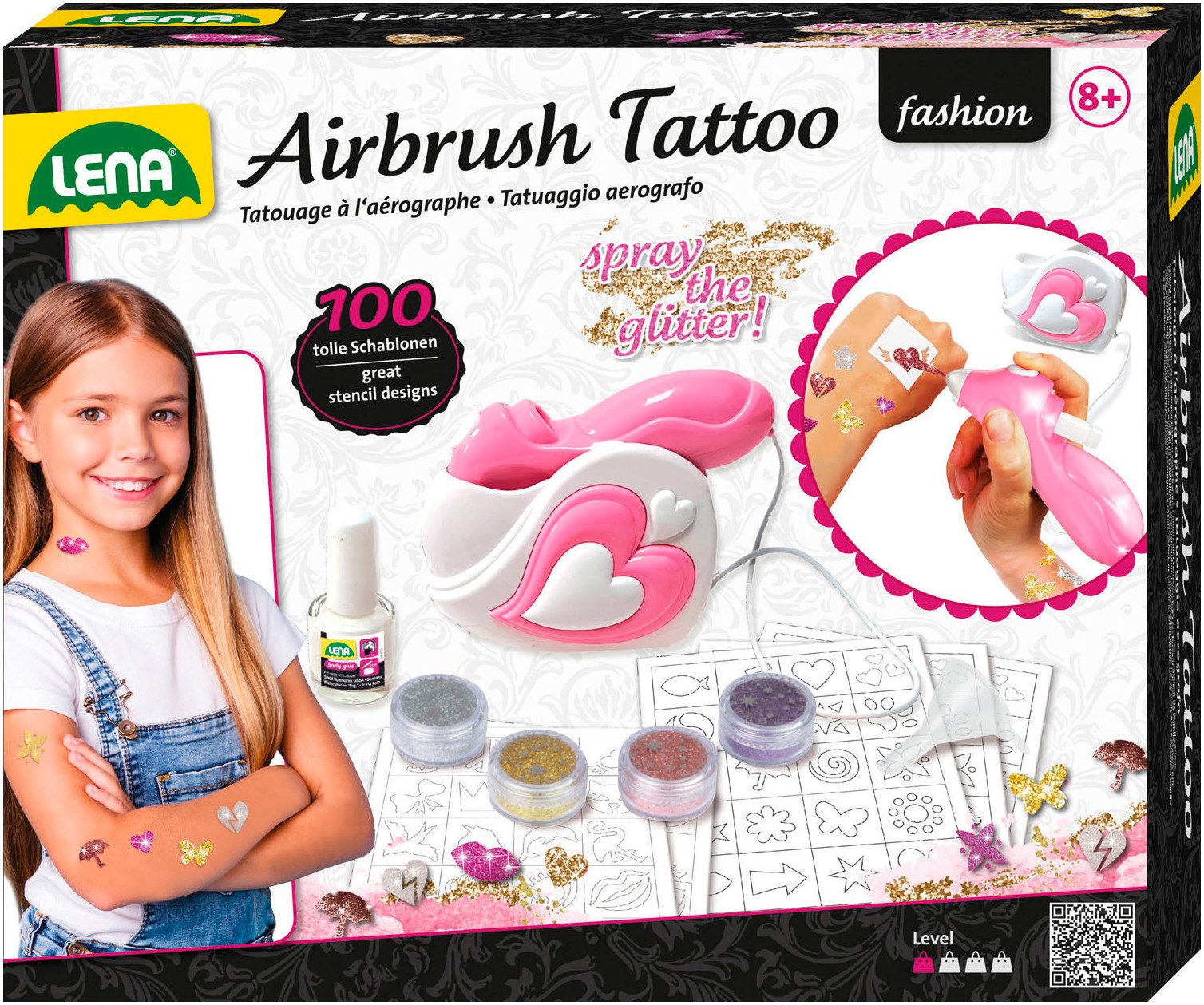 Lena® Kreativset Airbrush Tattoo Studio