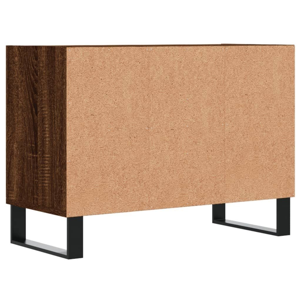 Braun furnicato 69,5x30x50 Holzwerkstoff cm TV-Schrank Eichen-Optik