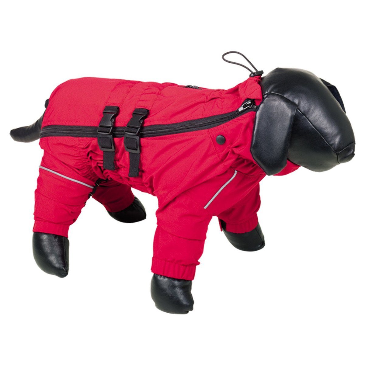 Hunderegenmantel Regenoverall Tenko rot