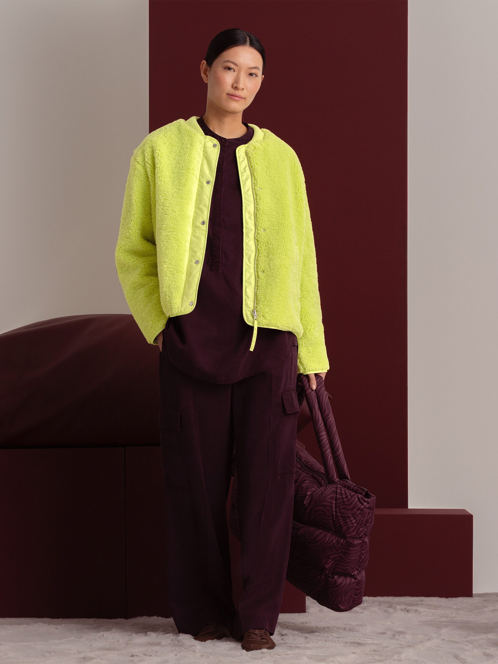 SENSES.THE LABEL Kurzjacke mit Wendefunktion