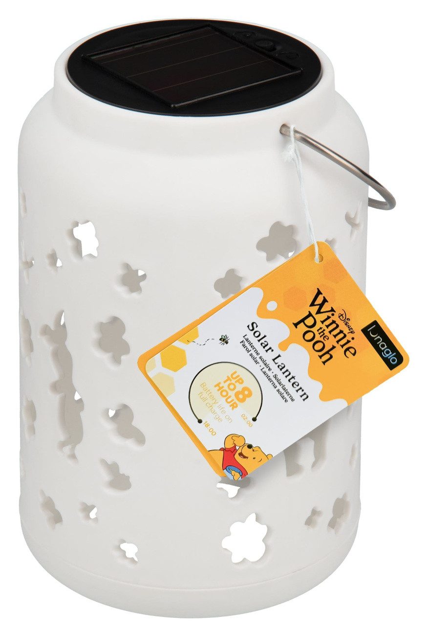 Paladone LED Dekolicht Disney LunaGlo Solar Projektionsleuchte Winnie Puuh – Bild 3 von 3