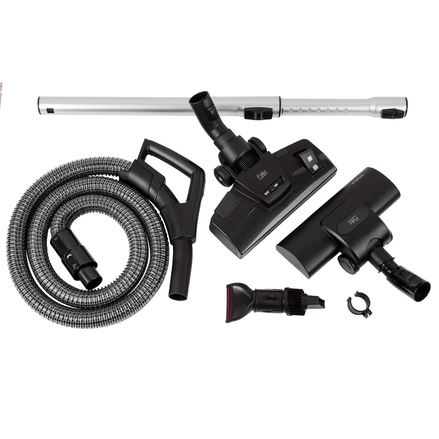 FAKIR Bodenstaubsauger Filter Pro beutelloser Staubsauger, 800 W, elektronische Saugkraftregulierung