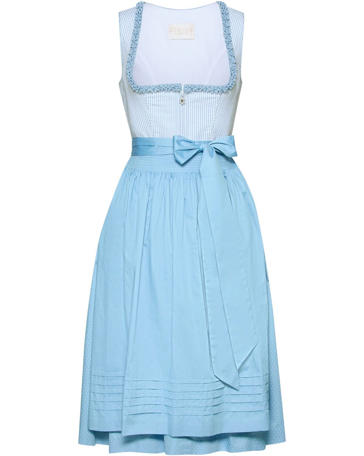 KRÜGER COLLECTION Dirndl Midi-Streifen-Dirndl Arwen