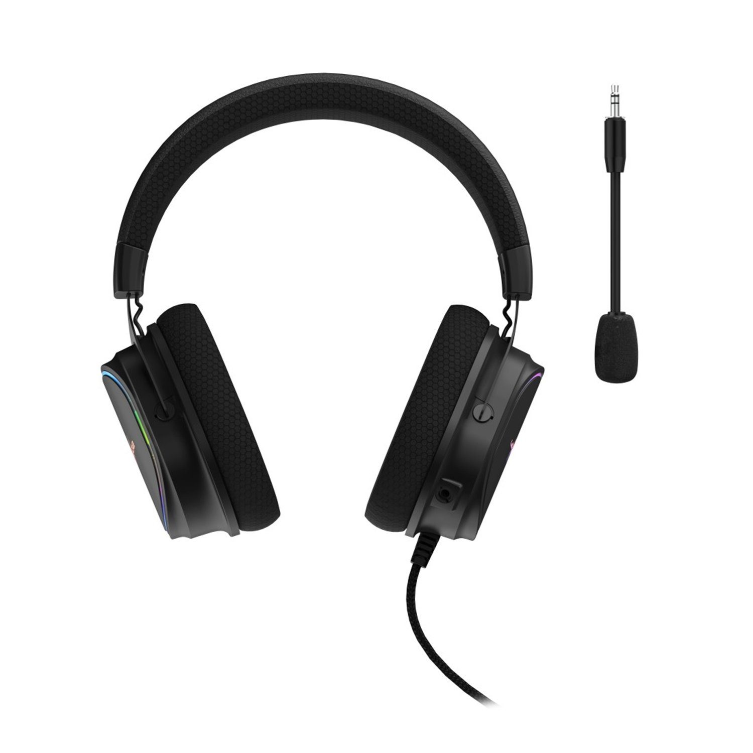 uRage SoundZ 800 7.1 V2, Schwarz Gaming-Headset (7.1-Virtual-Surround-Sound)