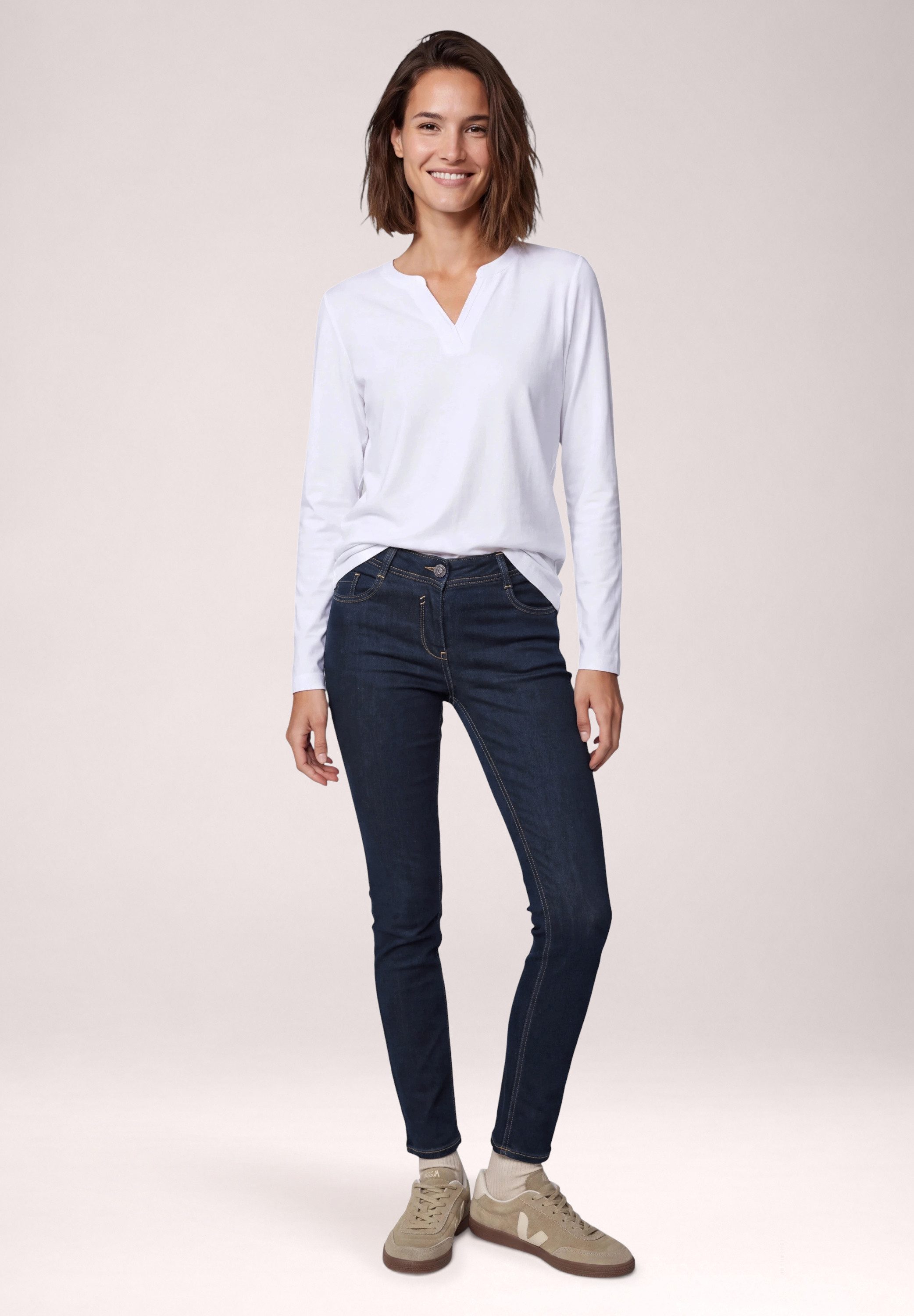 CECIL Comfort-fit-Jeans 5-Pocket-Style – Bild 4 von 5