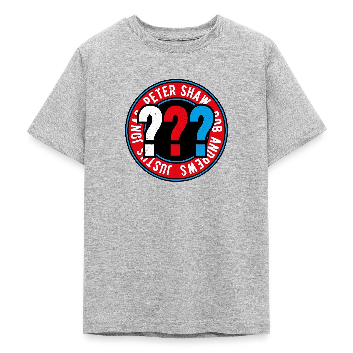 T-Shirt Die Drei Fragezeichen Kids Logo Outline Teenager T-Shirt