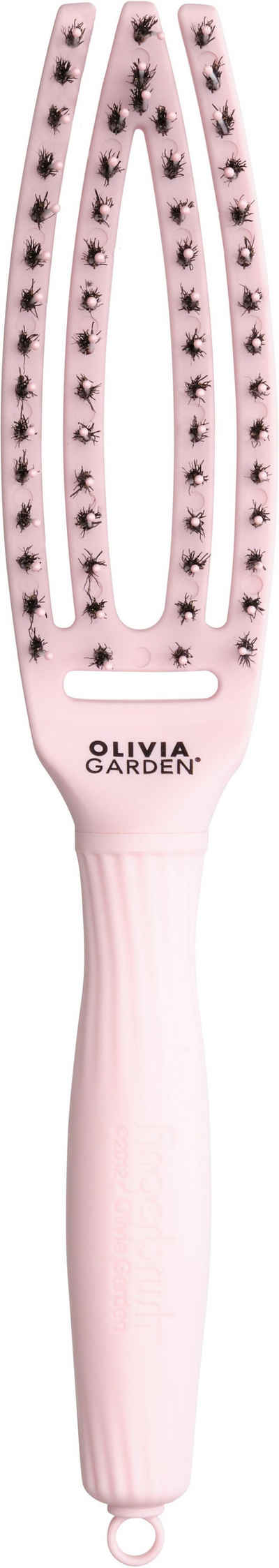 OLIVIA GARDEN Haarentwirrbürste Fingerbrush Combo Pink small