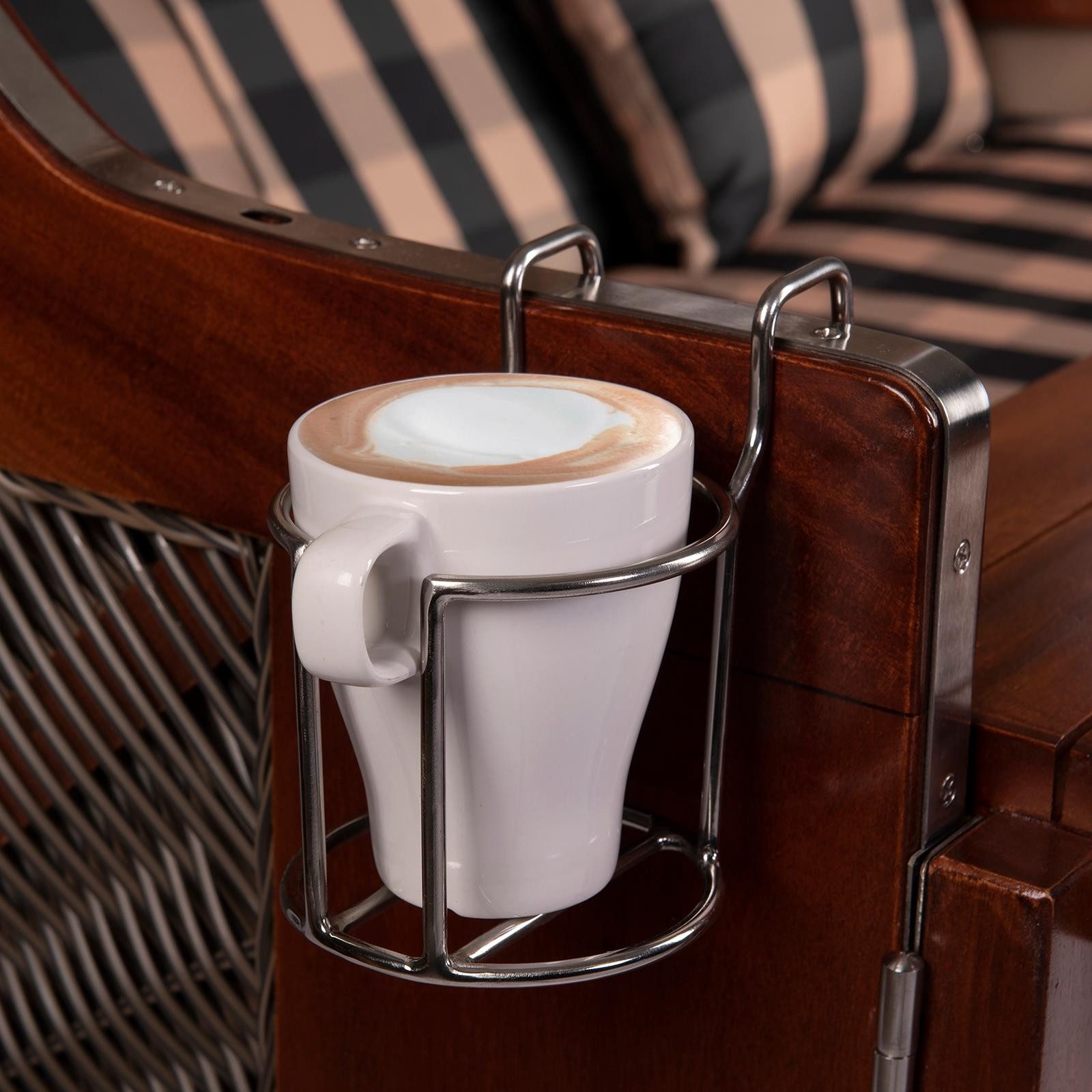 Strandkorb Hanse Strandkorb Tassenhalter für Strandkorb, (1-tlg), Strandkor günstig online kaufen