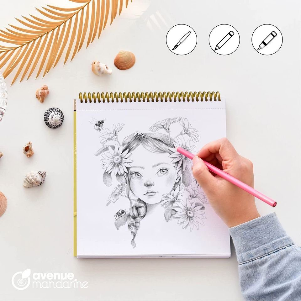 Avenue Mandarine Malblock Coloriage Wild Emmanuelle Colin - Teile 1-7 verfügbar