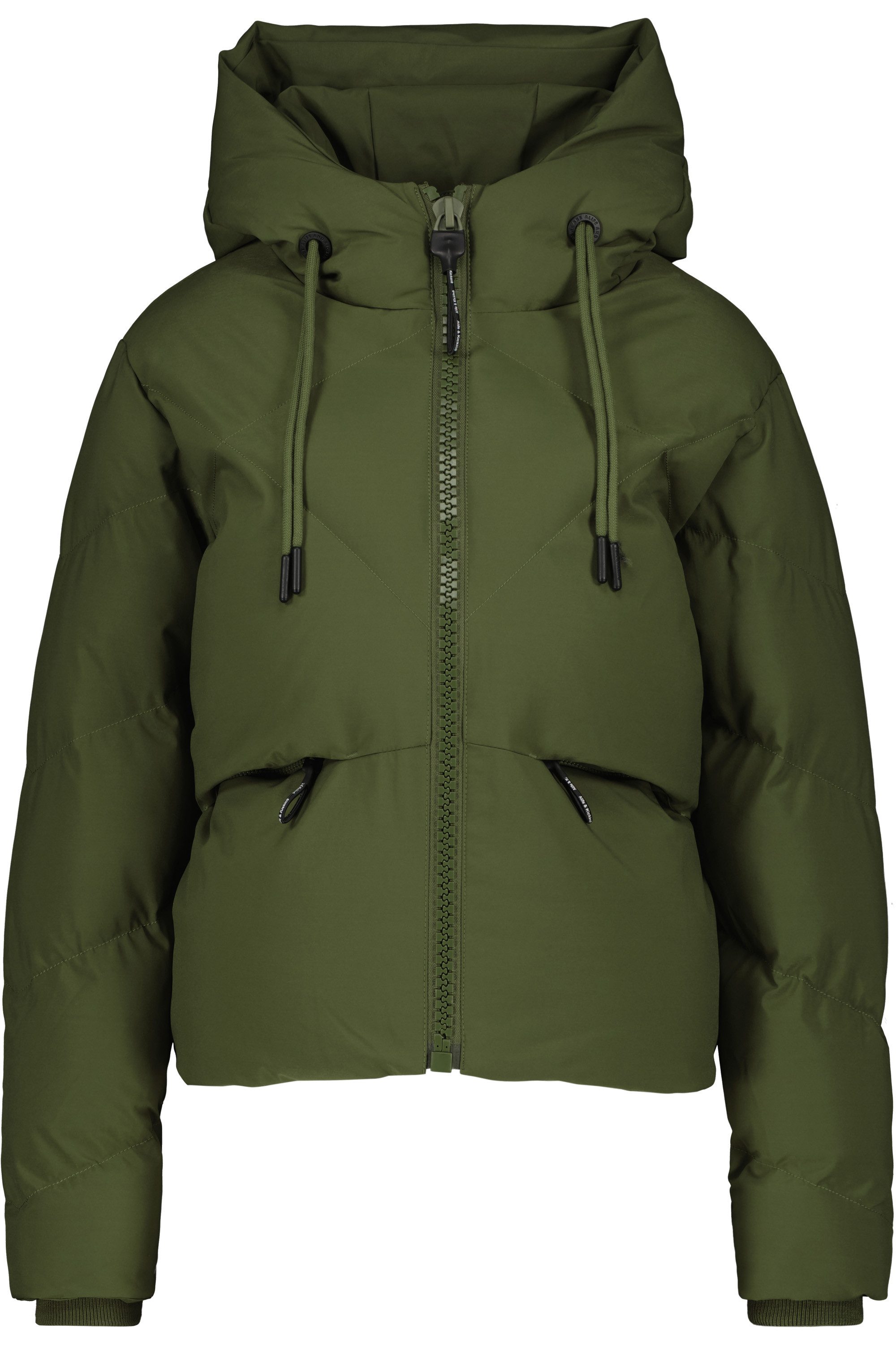 Alife & Kickin Steppjacke Damen MurielAK A Kurze warme moderne Jacke mit großer gefütterter Kapuze