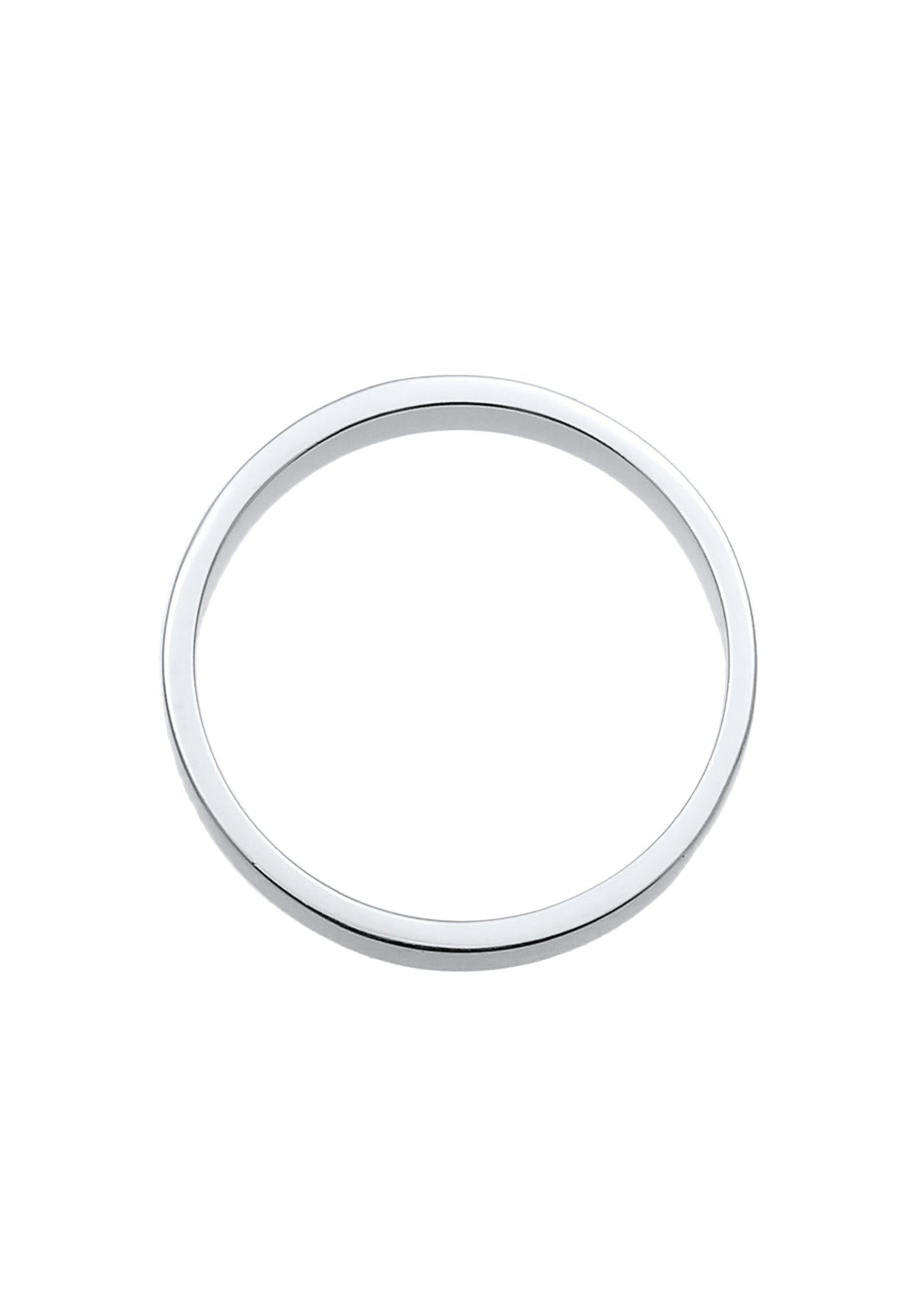 Elli Fingerring Basic Ehering Partnerring Damen 925er Silber, Ehering