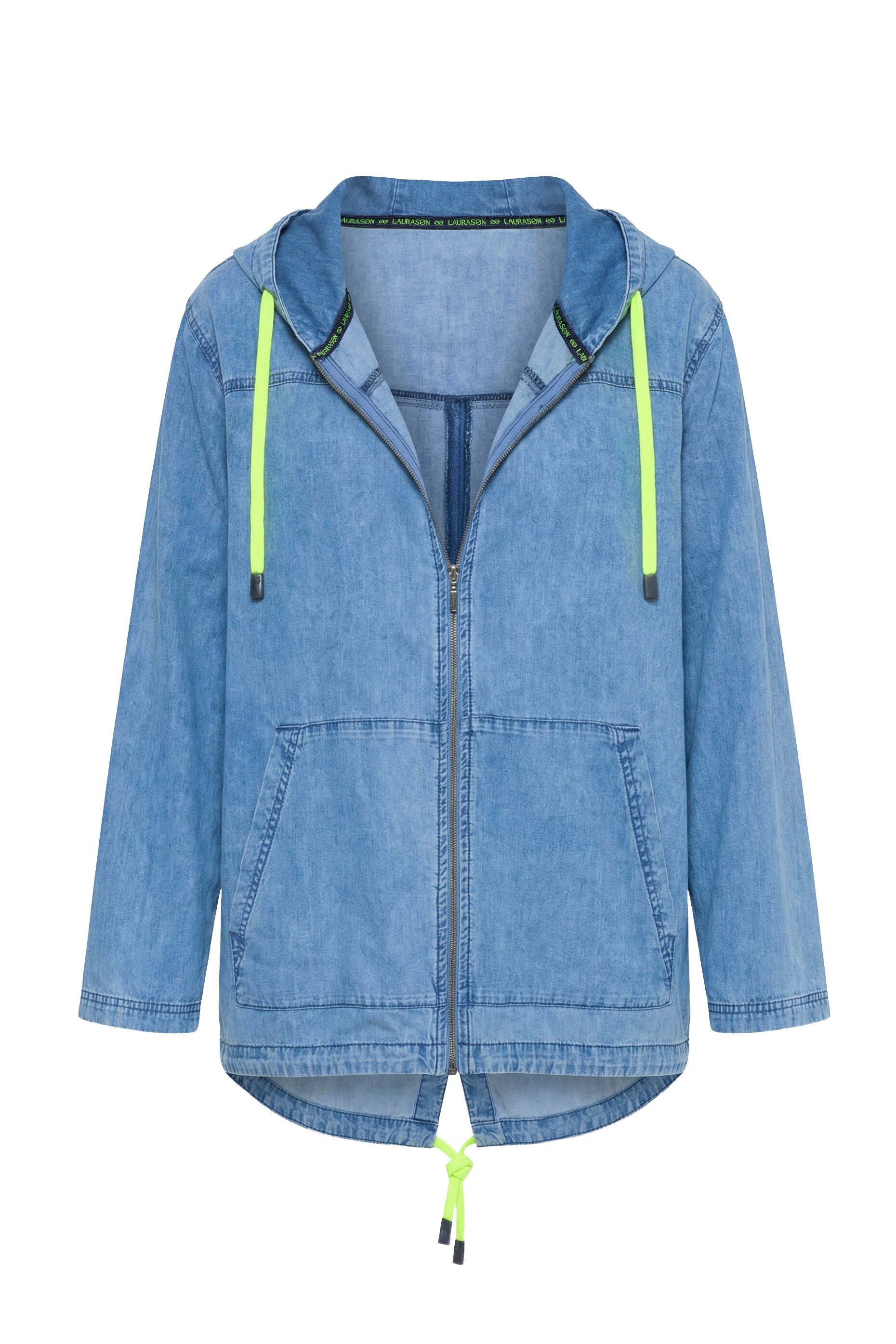Laurasøn Sommerjacke Jeansparker Kapuze