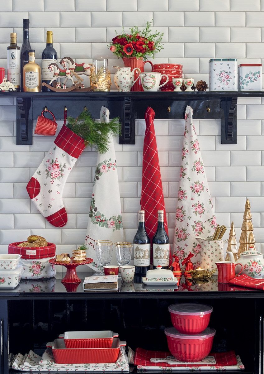 Greengate Dekofigur Charline Magnet white Set4