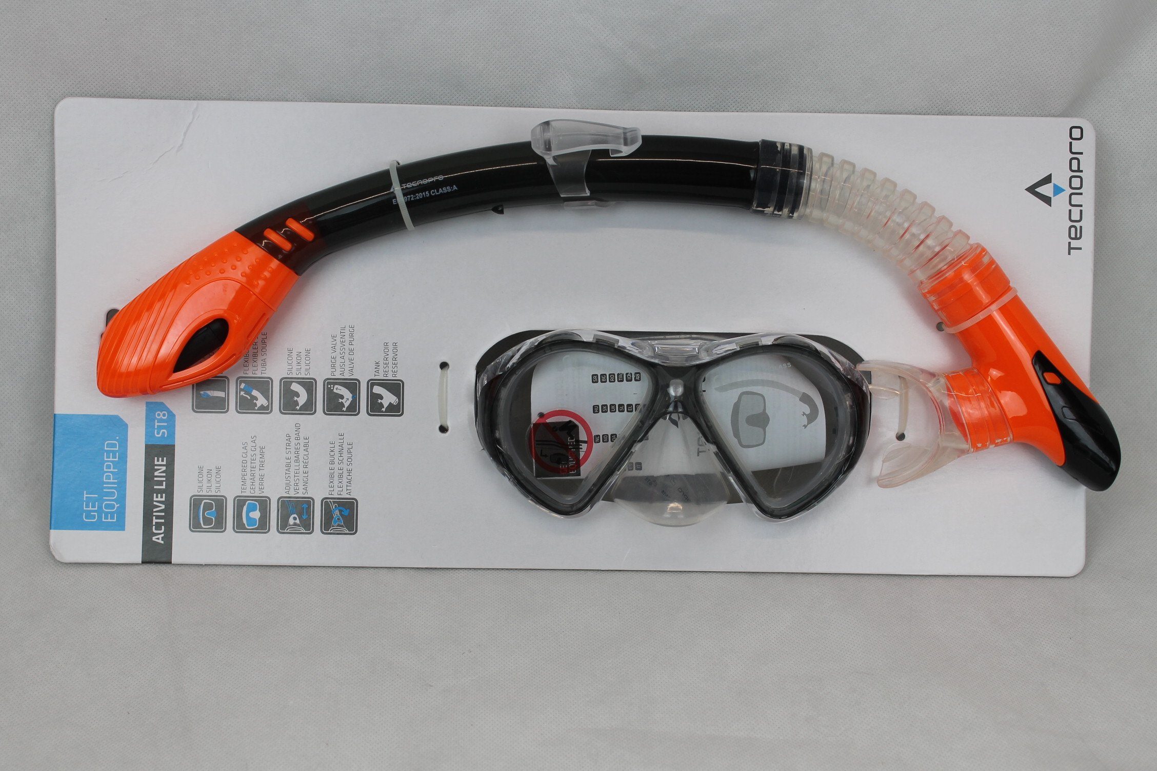 TECNOPRO Tauchset Tauch-Set ST8 (289408-883), Размер L