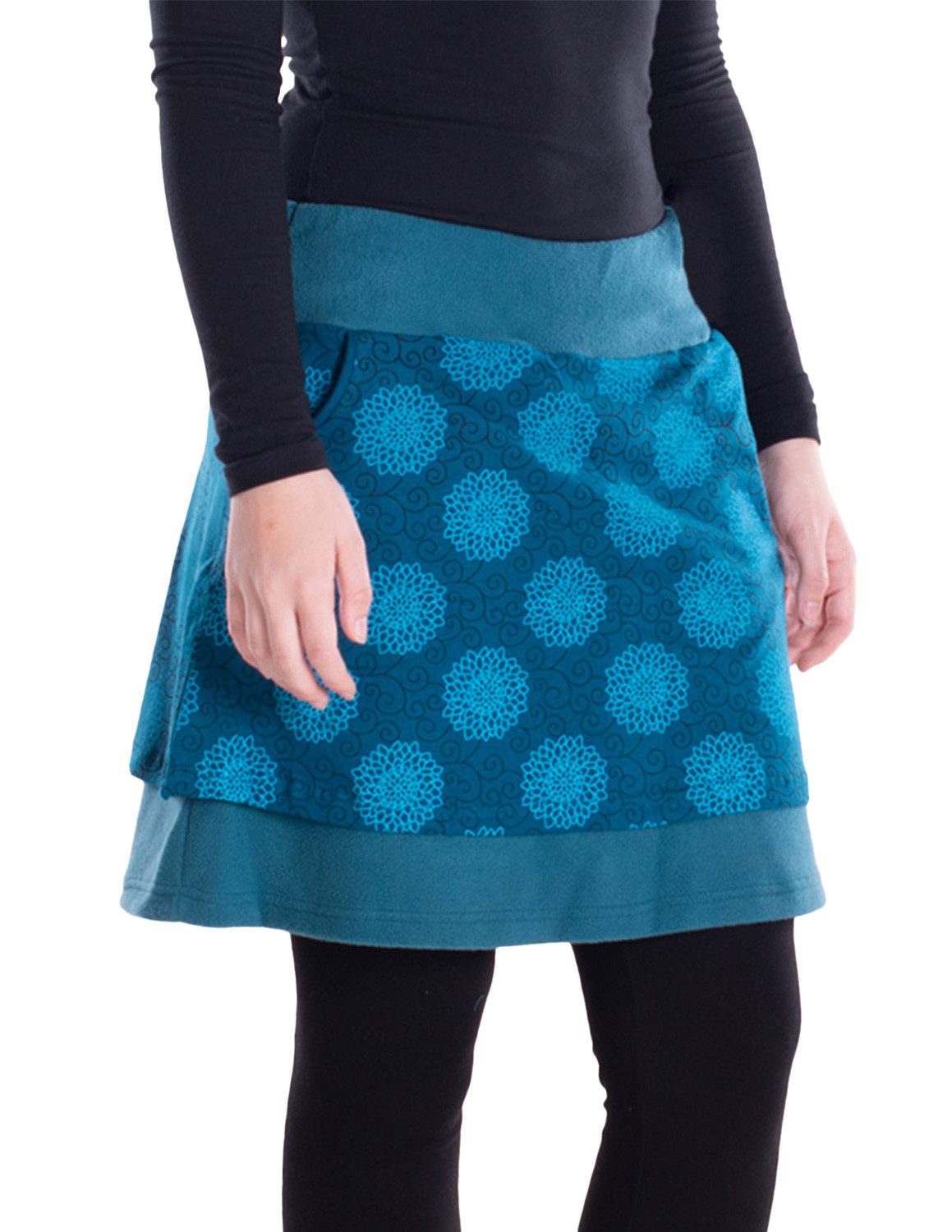 Vishes Minirock Thermorock warmer Damen Winterröcke günstig online kaufen