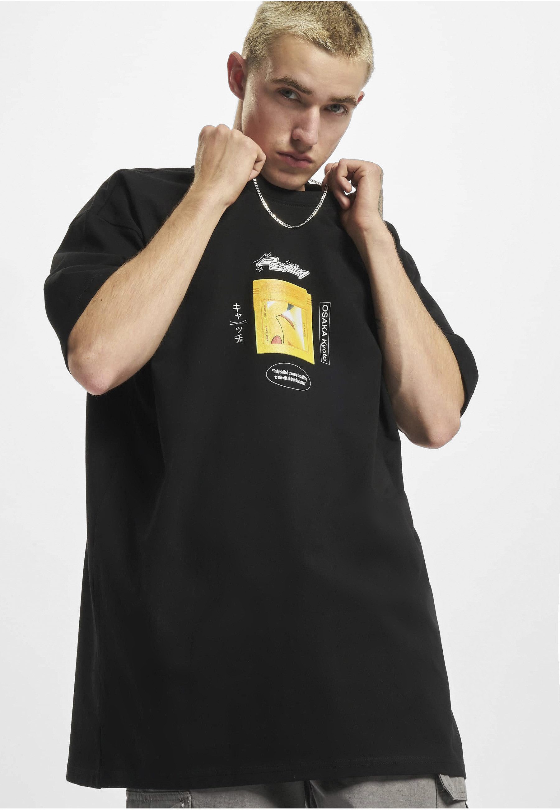 Upscale by Mister Tee T-Shirt Upscale by Mister Tee Unisex Catch Em 2.0 Oversize Tee (1-tlg)