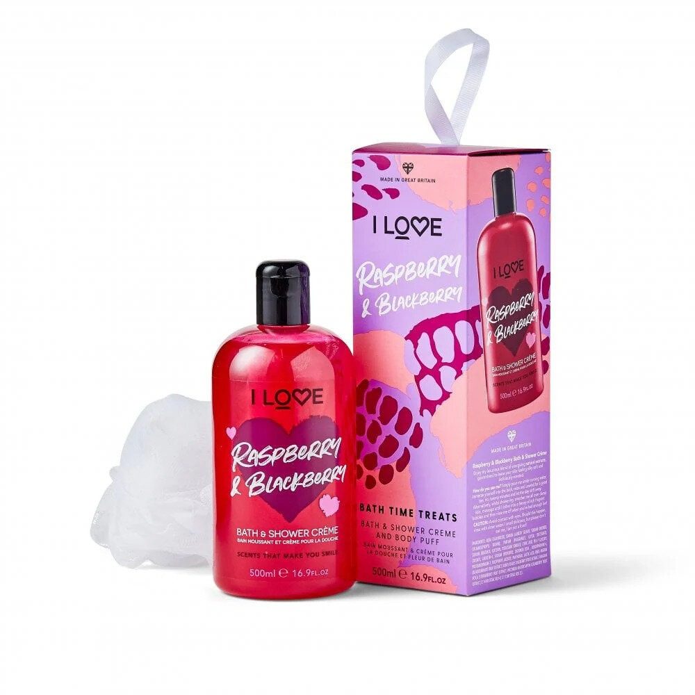 I Love... Hautreinigungs-Set Bath Time Treat Himbeere & Brombeere Geschenkset