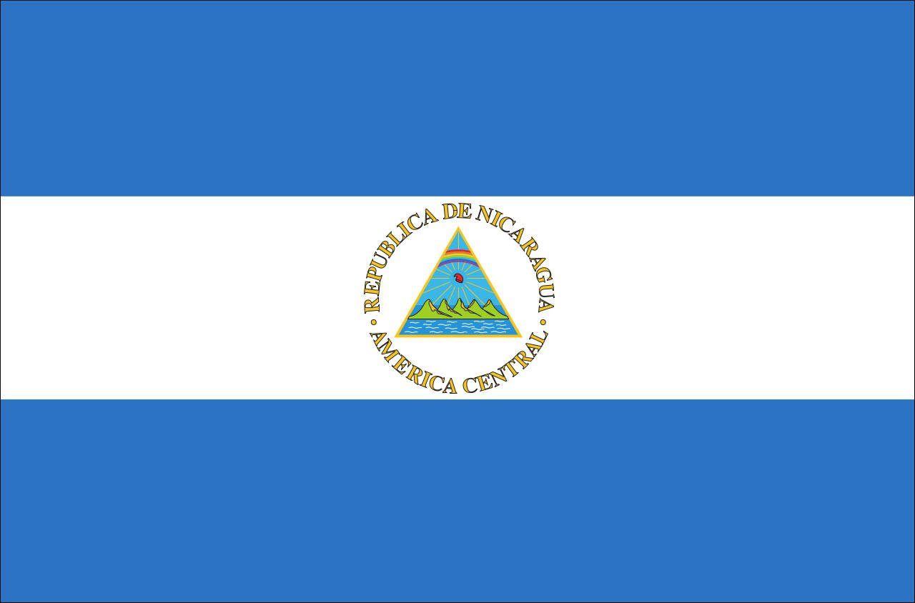 flaggenmeer Flagge Flagge Nicaragua 110 g/m² Querformat