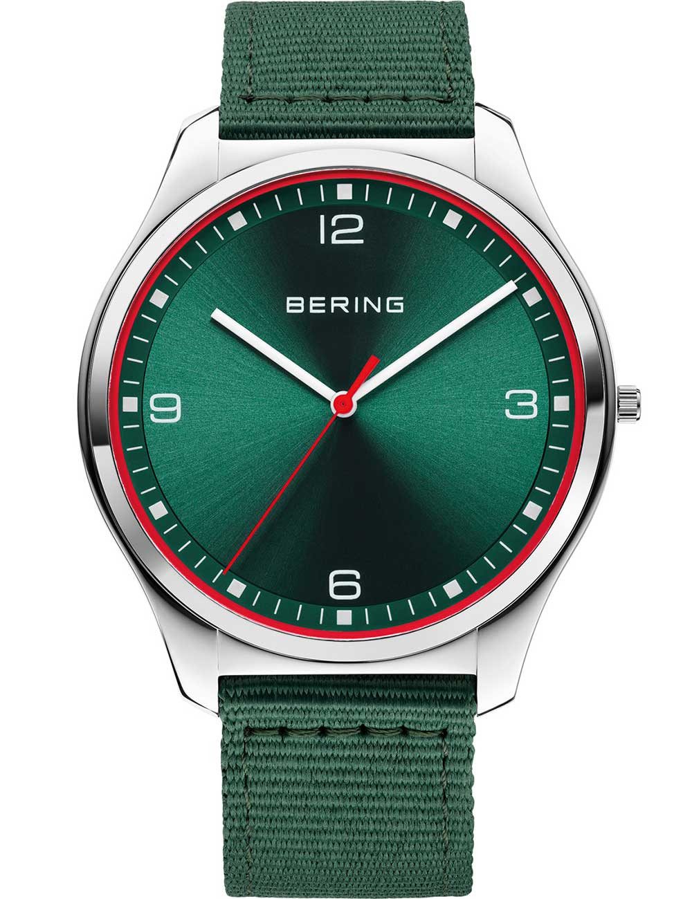 Bering Quarzuhr Bering 18342-508 Herrenuhr Ocean Ultra Slim #tide 42mm 3ATM Bering 18342-508 Herrenuhr Ocean Ultra Slim #tide 42mm 3ATM
