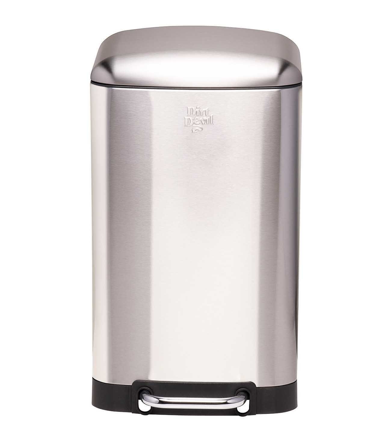 DIRT DEVIL Сміттєві урни Treteimer mit Soft Close-Funktion, Edelstahl Сміттєві урни