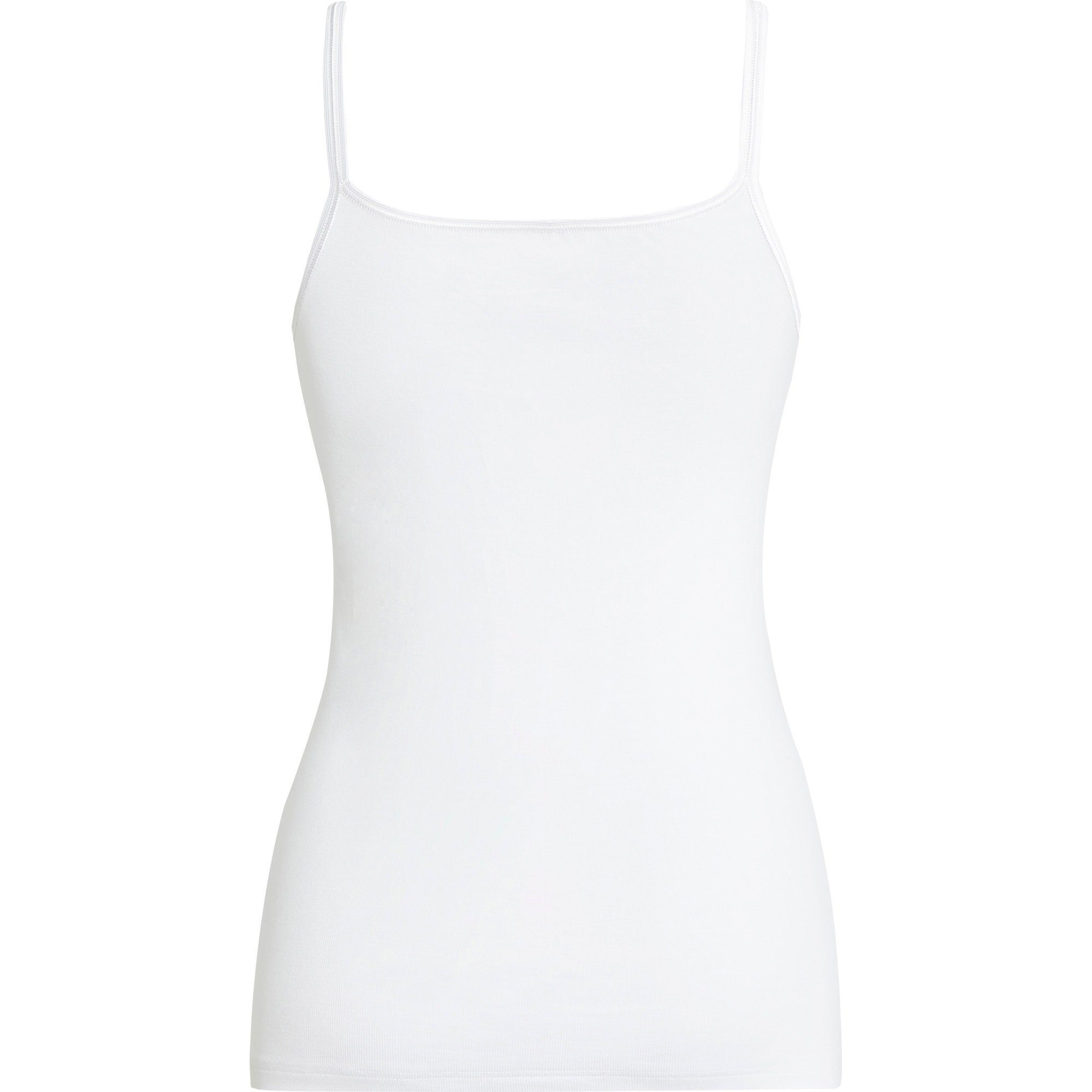 conta Unterhemd Damen-Unterhemd 2er-Pack Feinripp Uni