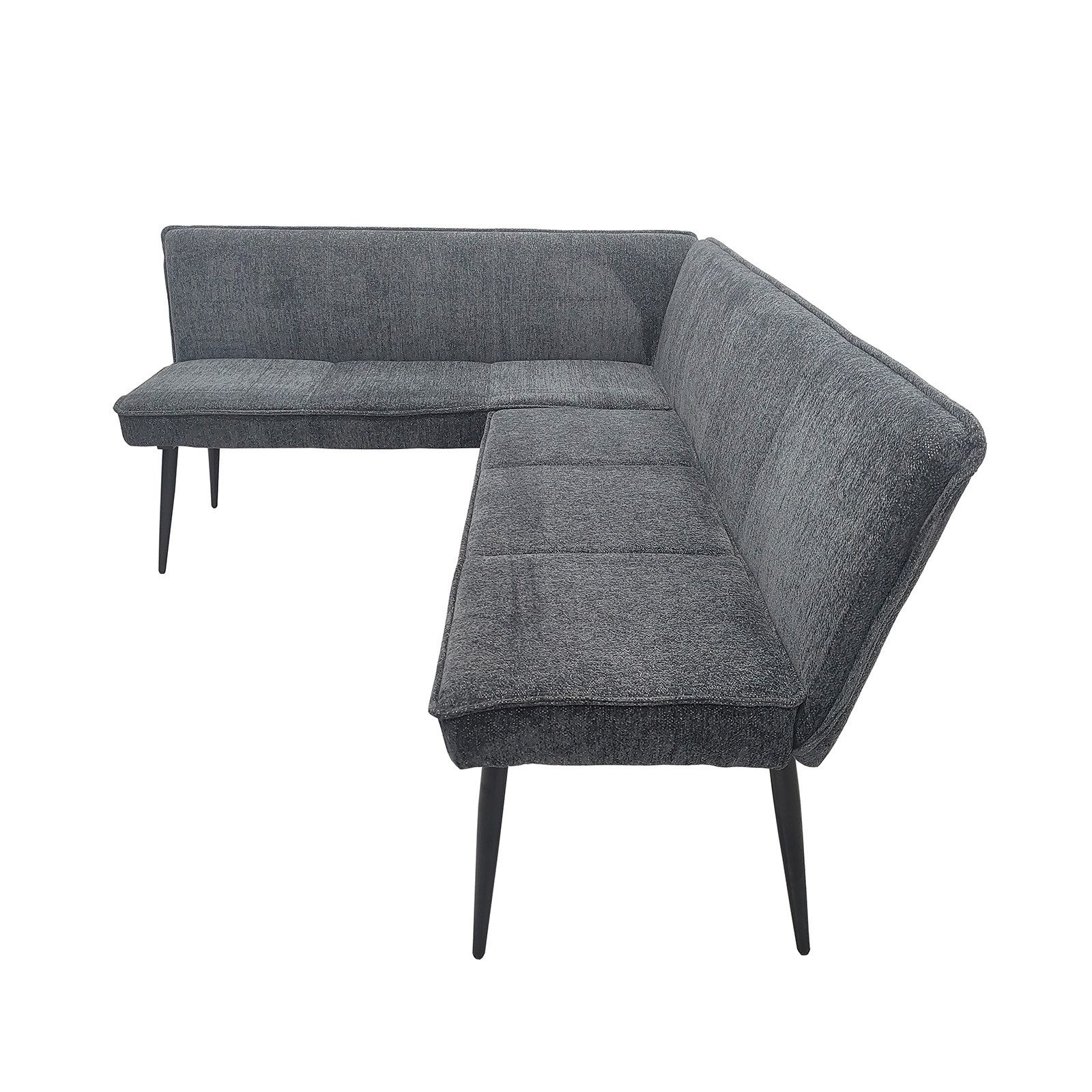 HTI-Living Eckbank Eckbank 154 x 195 cm Mesilla kurzer Schenkel links (Stück, 1-St., 1 Eckbank), Sitzbank Polsterbank