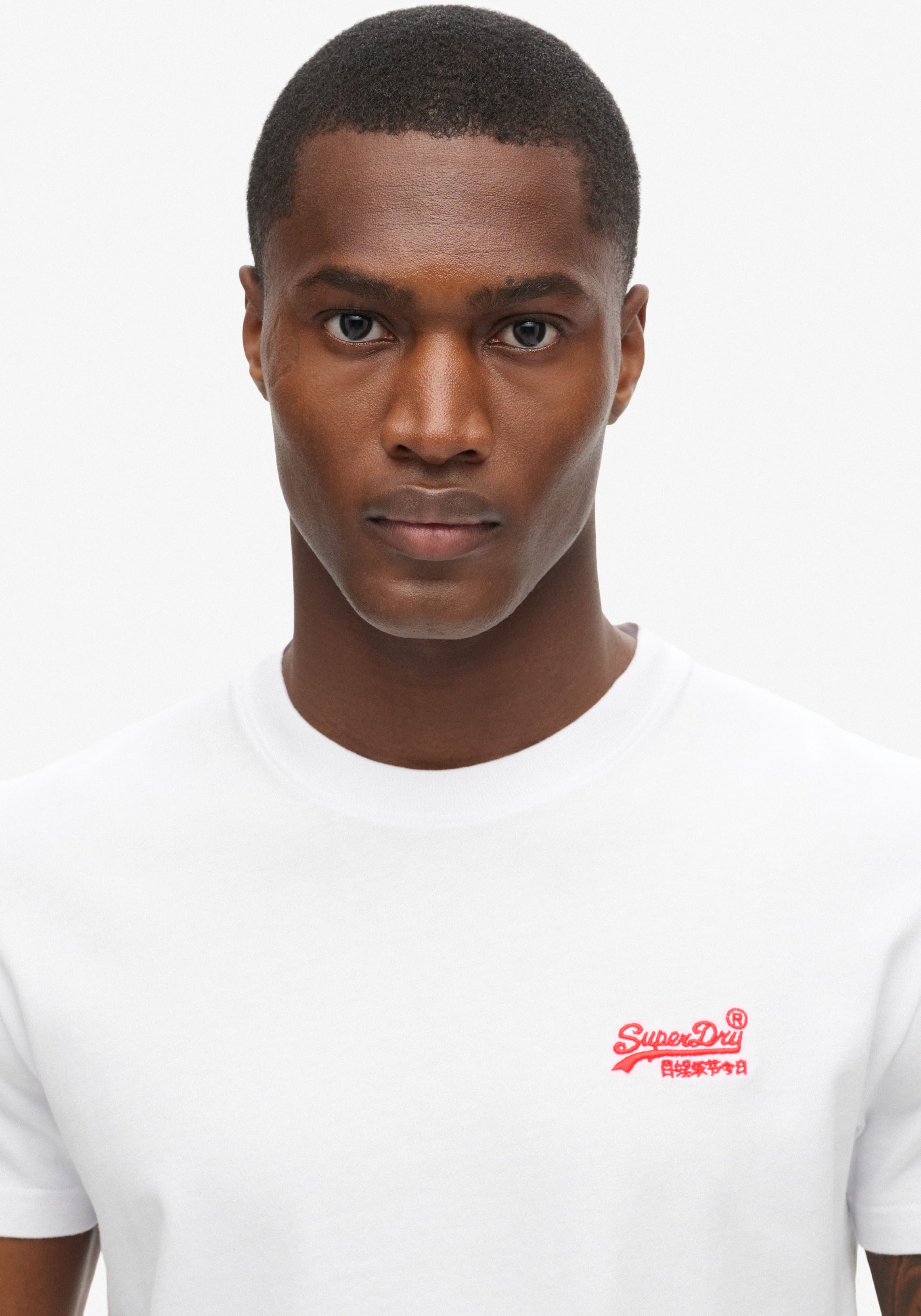 Superdry Rundhalsshirt ESSENTIAL LOGO EMB TEE günstig online kaufen