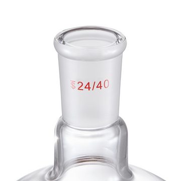 VEVOR Fermentationsglas 3,3-Boro-Laborglas-Destillationsset mit 24- und 40-Verbindungen, Glas 2,16 kg