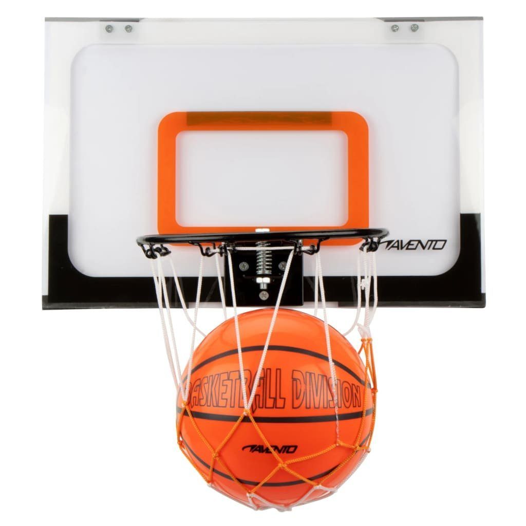 Avento Basketballkorb Basketball-Set Transparent cm 45x30x3 Mini