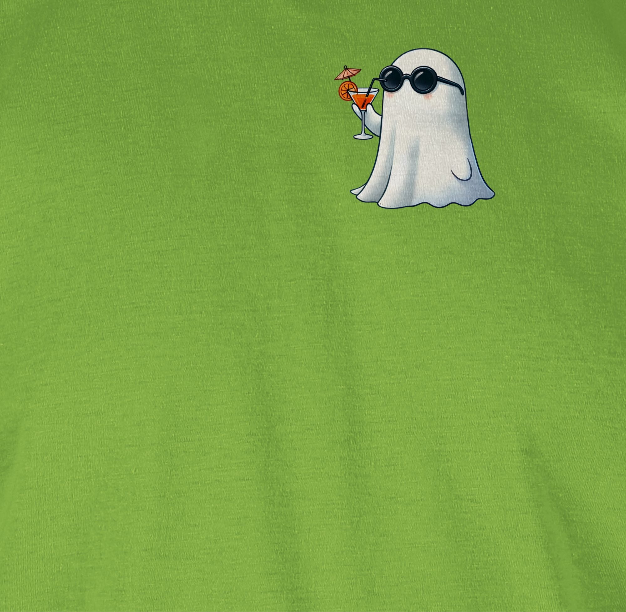 Shirtracer T-Shirt Boo Aperol, Spooky Spritz, Geisterstunde mit Aperol, Halloween Fun Party & Alkohol Herren