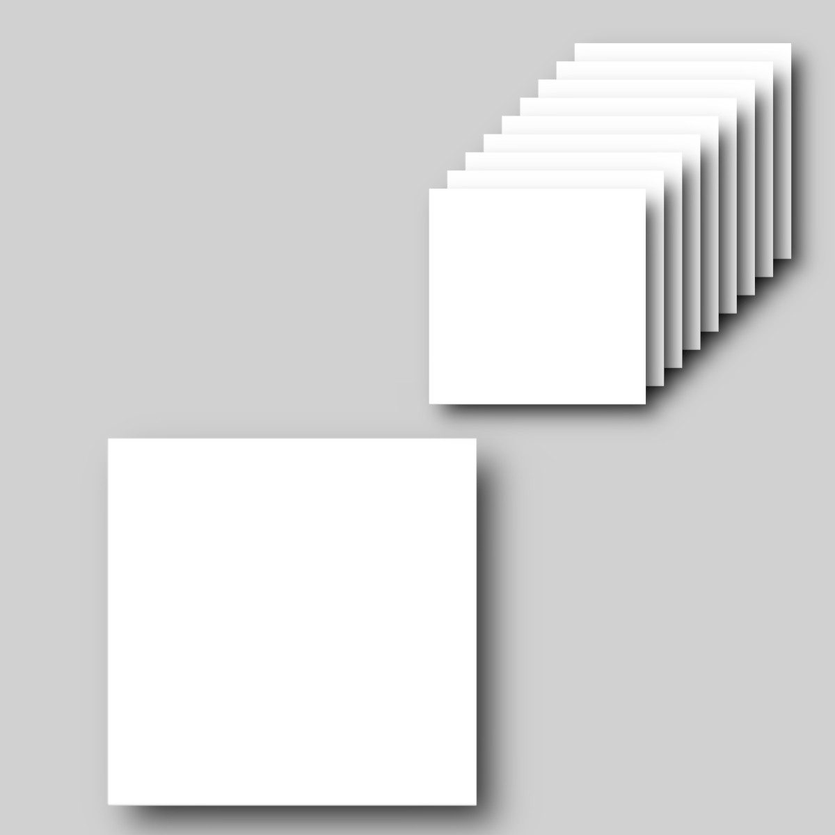 HOOZ Wandpaneel Selbstklebende Wandpaneele 10er Set 30x30 cm – Wandverkleidung modern, BxL: 30x30 cm, 0.09 qm, (Set, 10-tlg) Montage ohne bohren