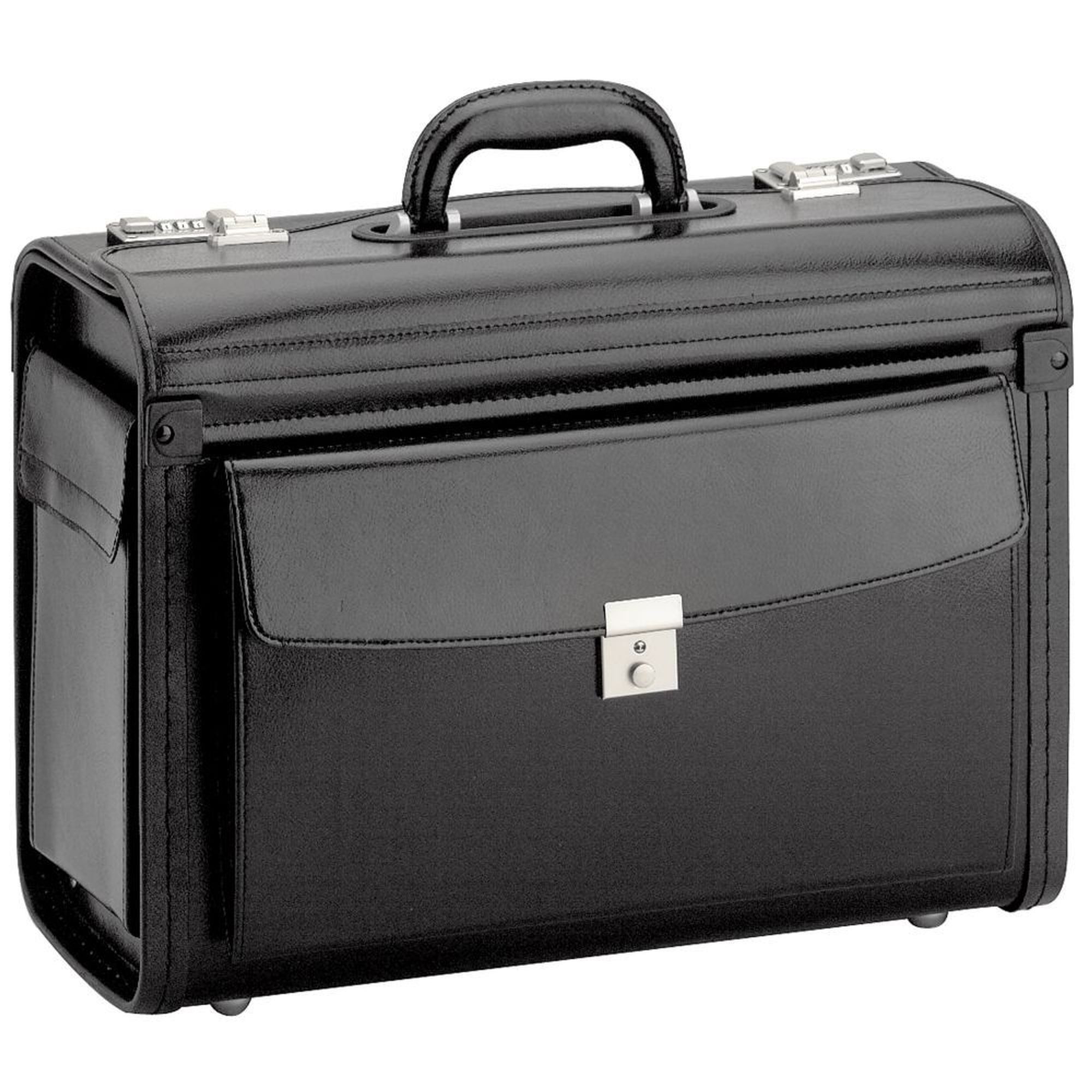 D&N Pilotenkoffer Business & Travel, Lederfaserstoff