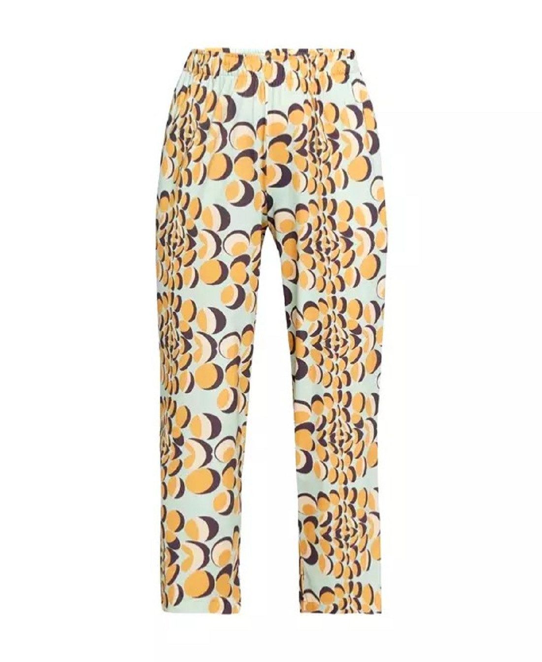 0039 Italy Relaxhose 0039 Italy Damen Dilana Sommer Hose, Mehrfarbige Elastischen Bund