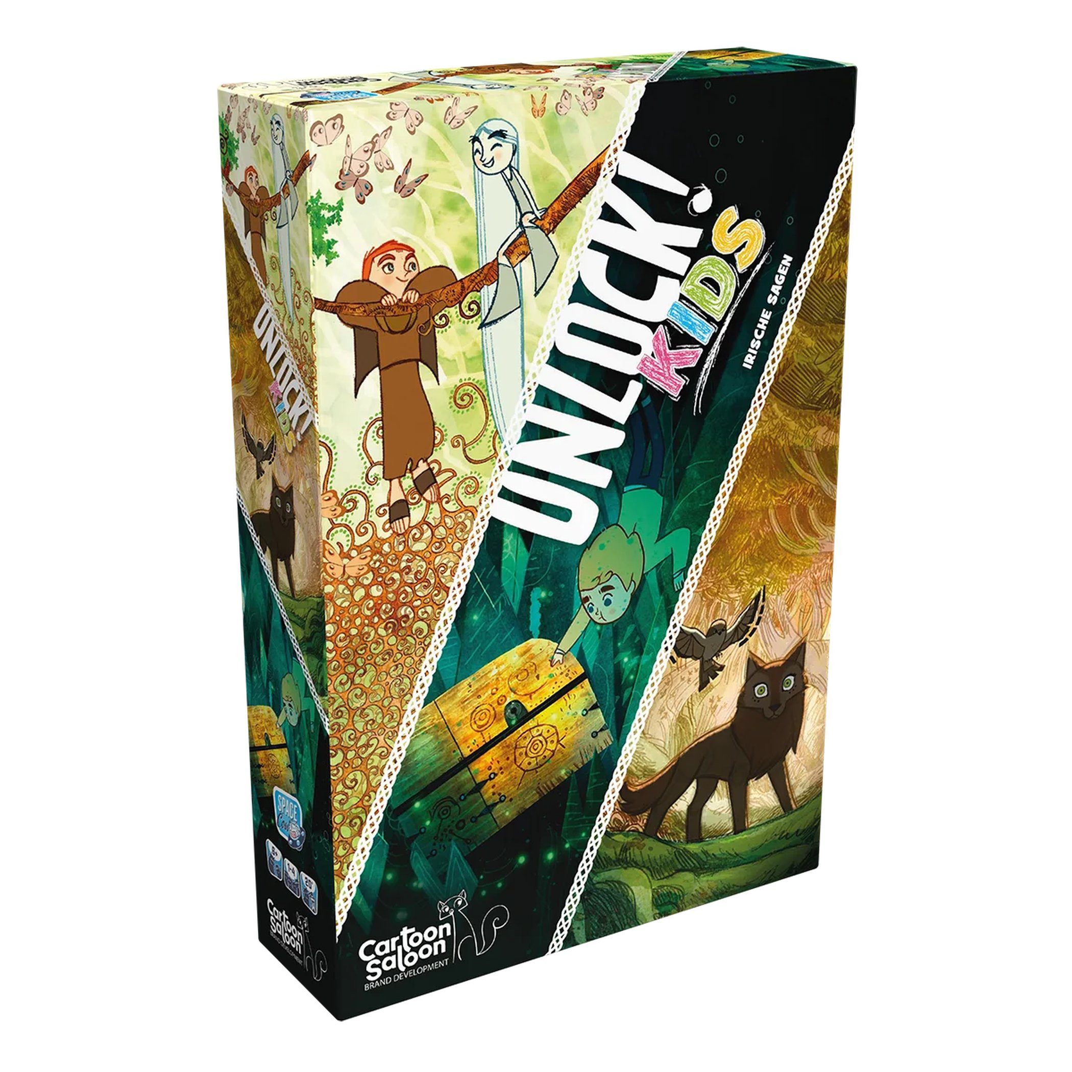 Asmodee Spiel Unlock! Kids Irische Sagen ab 6 Jahren 20 Minuten
