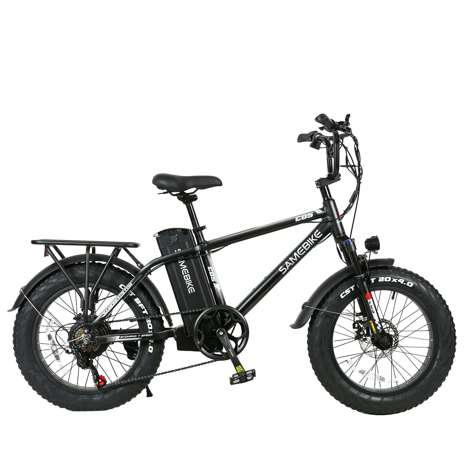 für Ebike Elektrofahrrad SAMEBIKE Erwachsene E-Bike 48V 20 black 13Ah 25km/h XWC05 Zoll