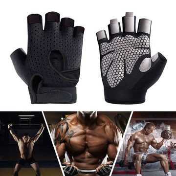 CALIYO Trainingshandschuhe Trainingshandschuhe Männer Frauen volle Finger Gewichtheben Handschuhe für Gym Übung Fitness Training